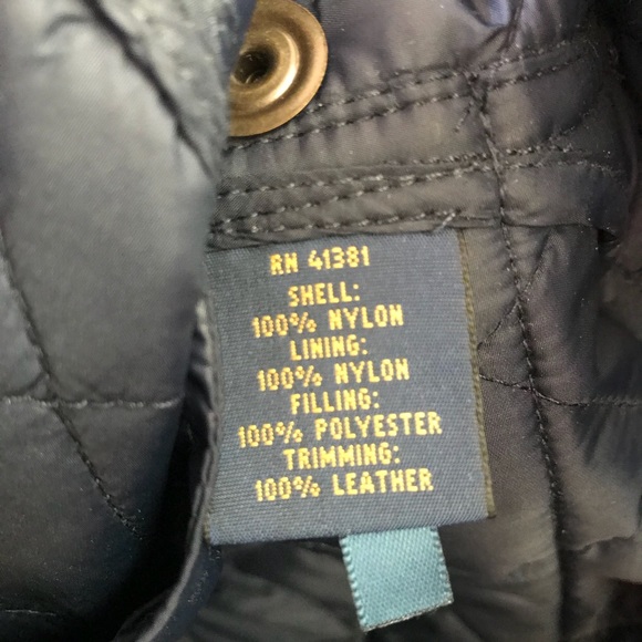 Ralph Lauren Polo Quilted Vest Leather Patch - Picture 5 of 5